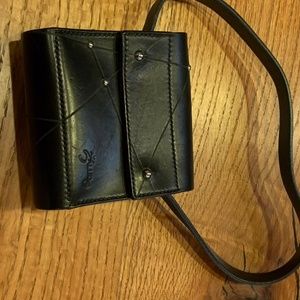 Black Handcrafted Leather Bag
